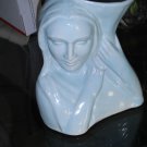 VINTAGE Lady Head Vase