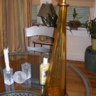 PAIR of VINTAGE Machine Age/Eames Era Glass Table Lamps - Blenko?