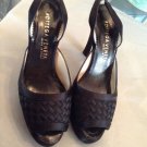 Bottega Veneta Black Platform Slingbacks - EU 35/US 5