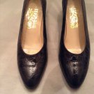 Ferragamo Classic Black Pumps - Size 8.5AA