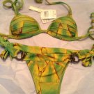 NEW Morena Rosa Brazilian Designer 2-Piece Bikini - S