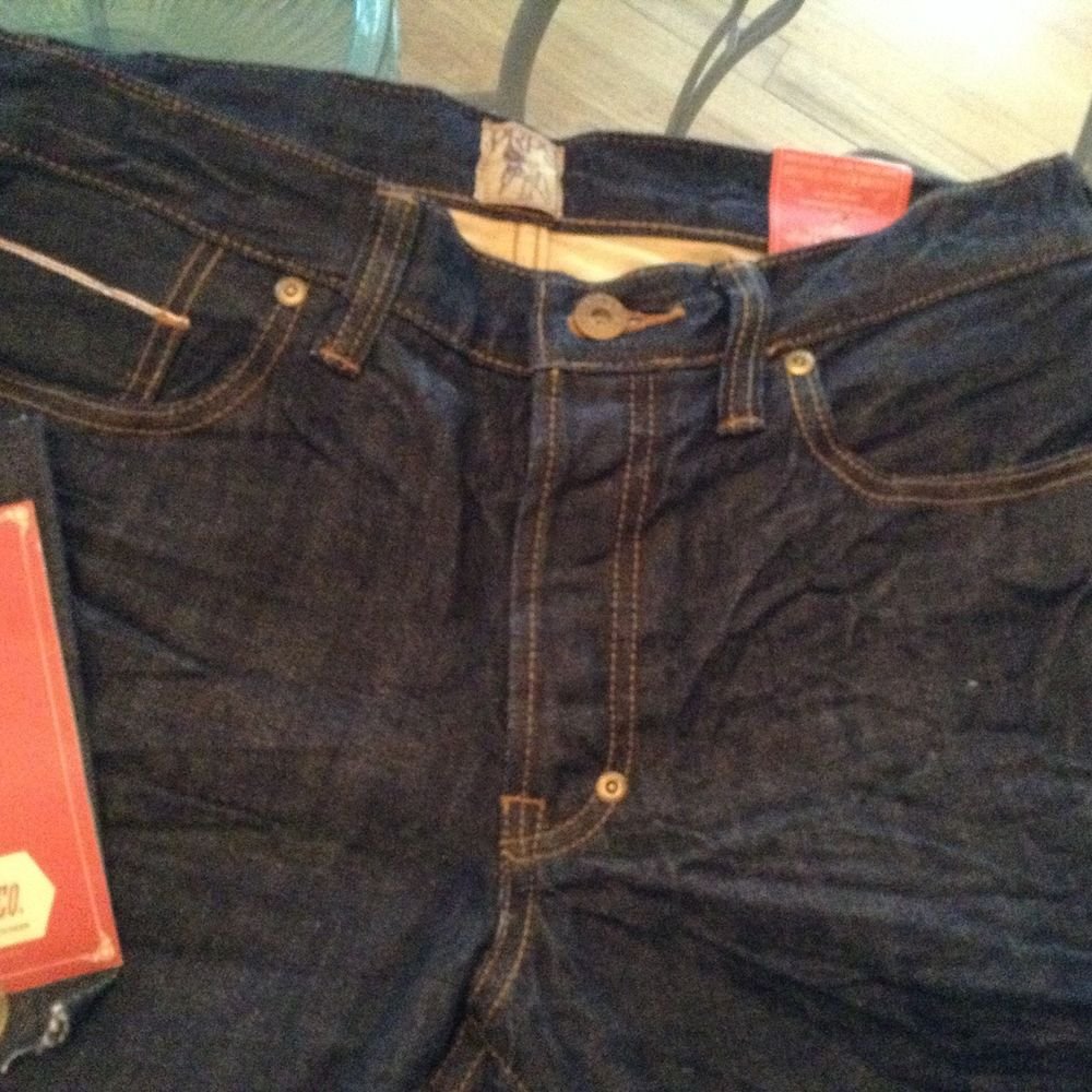 NEW PRPS BARRACUDA Straight Leg Selvedge Creased Jeans - 30 x 32