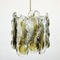 VINTAGE Italian Cast Glass Mazzega Chandelier