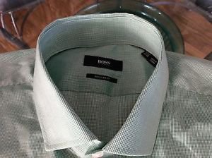 NEW Hugo Boss Regular Men's Cotton Dress Shirt - 17.5/34-35
