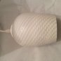 VINTAGE Italian Murano White Glass Ceiling Pendant