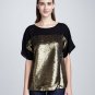 Lafayette 148 New York Maryann Sequin Top - P