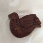 HAND-CARVED Wood Puzzle Box - Dove