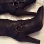 NEW Flavio Castellani Brown Leather Harness Boots - 39