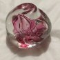 Brian Lonsway Unusual Shape Nebula Signed Paperweight ~1992