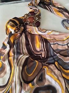 NEW Missoni Halter Jersey Top w/ Broach - 8