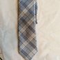 NEW CORNELIANI Light Blue Plaid Silk Tie