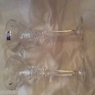NEW PAIR Waterford Marquis Crystal GEMINI Candle Stick Holders - 8"