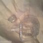 VINTAGE Clover-Shaped Hand Blown Glass Decanter w/ Stopper