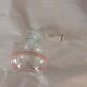 VINTAGE Apothecary Glass Bottle Cruet with Glass Stopper - 7"