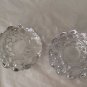 EXCELLENT CONDITION Pair of Orrefors Crystal Raspberry Votives
