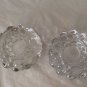 EXCELLENT CONDITION Pair of Orrefors Crystal Raspberry Votives