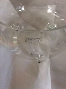 EXCELLENT CONDITION Krosno 3-Footed Crystal Bowl - 5-3/4" Wide
