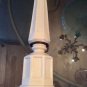 VINTAGE Mid-Century Modern Neoclassic Off-White Ceramic Lamp - 18"