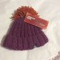 NEW Ambler Infants 100% Wool Hat w/ Fleece Inside Band - M/L