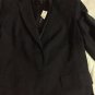 NEW Talbot's Women's Classic 2-Button Black Blazer - 4