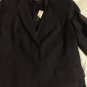 NEW Talbot's Women's Classic 2-Button Black Blazer - 4