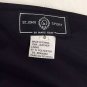 NEW St. John Black Leather Skirt - 8