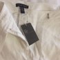 NEW Eileen Fisher White Straight Trouser Pants - 4