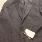 NEW Zara Basic Collection  Mens Gray Lined Two-Button Blazer - 42