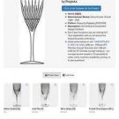 NEW Set of 4 Rogaska Vogue Crystal Champagne Flutes