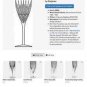 NEW Set of 4 Rogaska Vogue Crystal Champagne Flutes