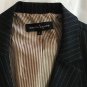 EXCELLENT CONDITION Nanette Lepore 2-Button Black and Gold Blazer - 6