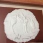 AUTHENTIC John Saunders NM Paper Artist Casting of a Horse - 8" x 4"