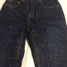 NEW Buffalo David Bitton Dark Denim Sparkle Glitter Glam Bootcut Jeans - 26