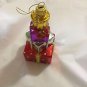 NEW Stack of Gifts Hand Blown Christmas Ornament - 5" x 2"