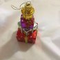 NEW Stack of Gifts Hand Blown Christmas Ornament - 5" x 2"