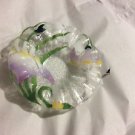 EXCELLENT CONDITION Sydenstricker Art Glass Small Bowl With Ruffled Edge - 6.5"