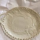 EXCELLENT Lenox Basket of Flowers Collection Tulip Serving Platter - 15.75"