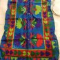 NEW VINTAGE Vera (Neumann) Vivid Floral Silk-Blend Oblong Scarf - 15" x 44"