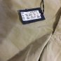 NEW Domenico Vacca Men's Stonewashed Khaki Casual Pants - 33 X 35