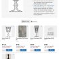 NEW 6 RCR Royal Lead Crystal Rock London Pattern W/ Cut X and O Champagne Flutes