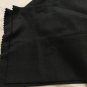 NEW Hickey Freeman Charcoal Plaid Flat Front Wool-Silk Blend Dress Pants - 35"