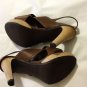 EXCELLENT CONDITION Marni Brown Crossover Leather Sandals - EU38.5/US 8-8.5