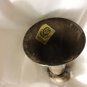 VINTAGE Maskit Israel Modernist Silverplate Candleholder - 5"