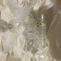 NEW 6 RCR Royal Lead Crystal Rock London Pattern W/ Cut X and O Claret Glasses