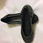 EXCELLENT CONDITION Sesto Meucci Black Woven Leather Slipons - 6.5 M