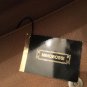 NEW MINOBOSSI by Lamb Women's Taupe Leather Handbag w/ Chain Strap