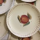 EXC. 1930s Set 8 Susie Cooper Fruit Design Plates Crown Works Burslem England