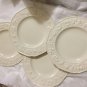 EXCELLENT CONDITION Crown Ducal Staffordshire Florentine Dinner Plates - 10.5"
