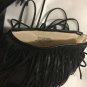 EXCELLENT CONDITION Boutique 9 Charmaine Black Open-Toe Fringe Ankle Boots - 6