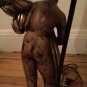 DECORATOR QUALITY Brass/Mixed Metals Art Deco Figural Lamp